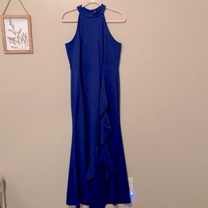 New women’s royal blue dress. XL
